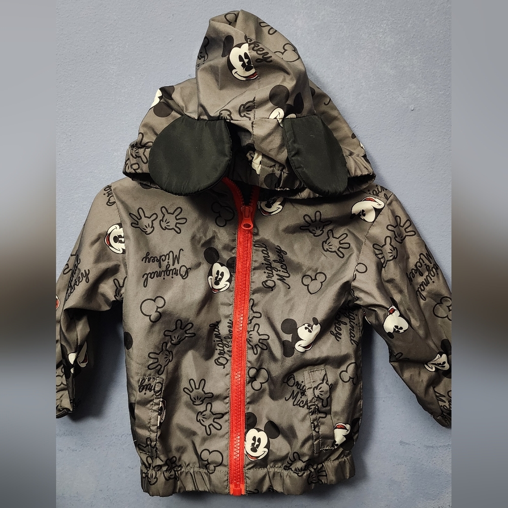 Disney Mickey Mouse Gray Jacket